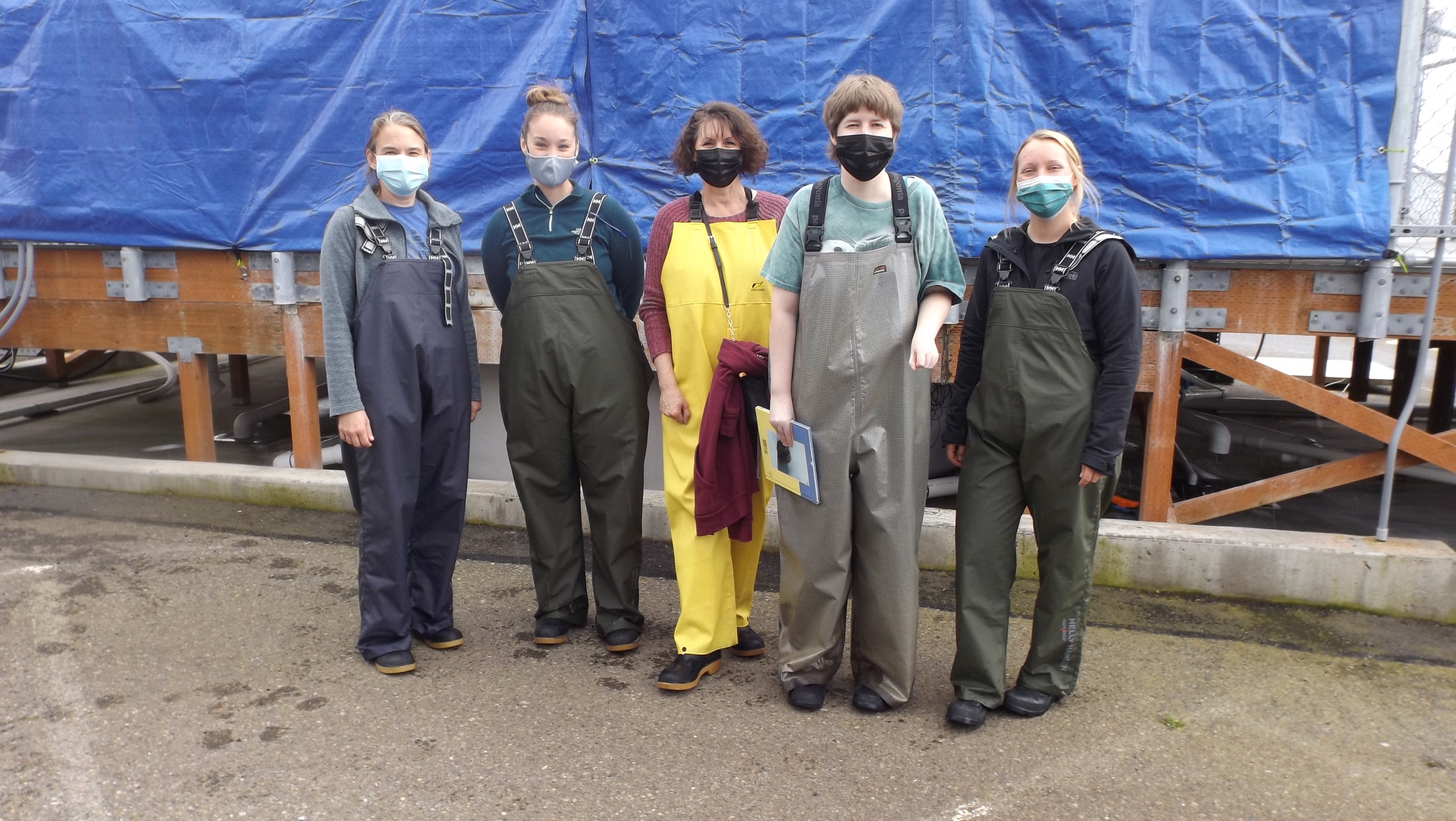 SR3 volunteers-in-training learn about animal feeding, cleaning, and more. Photo credit Barbara McMichael